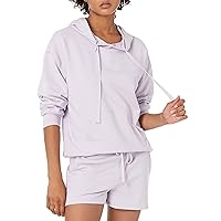 The Drop Women's Remi Loose French Terry Long-Sleeve Hoodie Sweatshirt