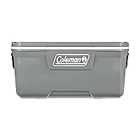 316 Series Insulated Portable Cooler with Heavy Duty Handles, Leak-Proof Outdoor Hard Cooler Keeps Ice for up to 5 Days, Great for Beach, Camping, Tailgating, Sports, & More