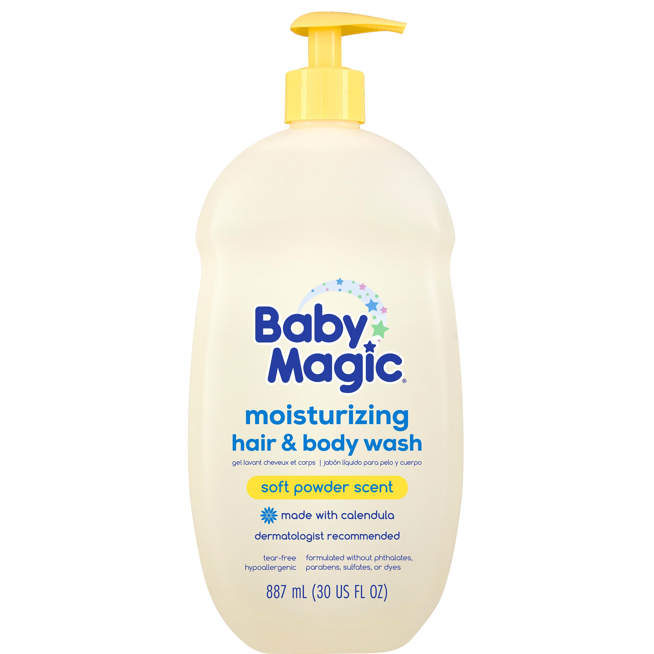 Baby Magic Moisturizing Hair & Body Wash, 30 Fl Oz