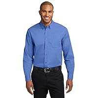 Port Authority Long Sleeve Easy Care Shirt 5XL Ultramarine Blue