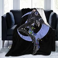 Anime Bayonetta Blanket Ultra Soft Micro Fleece Air Conditioner for Bed Couch Living Room Decoration 40