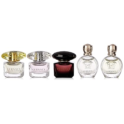 Versace Miniature Variety Collection 5 Piece Mini Set for Women