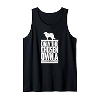 Caucasian Shepherd Only Chose One Own Dog Mom Dad Funny Tank Top