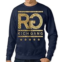 Baboy Men's Best Rich Gan Crewneck Sweater Size 3X Navy