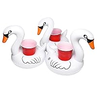 Inflatable Pool and Hot Tub Drink Holders (3 Pack) (Choose - Unicorn, Flamingo, Palm Tree and More)