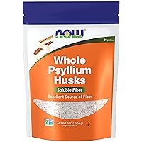 Supplements, Whole Psyllium Husks, Non-GMO Project Verified, Soluble Fiber, 16-Ounce