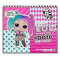 LOL Surprise Advent Calendar #OOTD Outfit Of The Day With Limited Edition Doll And 25+ Surprises Including Outfits, Shoes, Accessories For Girls Ages 4-15 Years Old