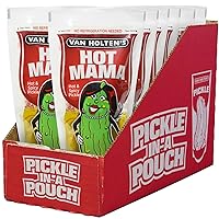 Van Holten's Pickles - Hot Mama Pickle-In-A-Pouch - 12 Pack
