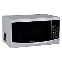 Avanti MT09V0W Microwave Oven 900-Watts Compact with 10 Power Levels and 6 Pre Cooking Settings, Speed Defrost, Electronic Control Panel and Glass Turntable, 0.9 cubic Feet, White