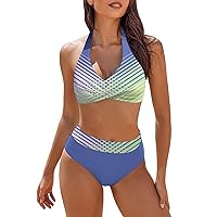 3X Bathing Suits for Women Plus Size with Skirt Split Swimsuit