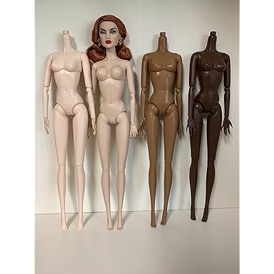 DIY Ooak Doll Bodies for Replacement 12 inch Fashion Doll Body Supermodel Collector Doll Making Body Articulated Jointed Posable Doll Repair White