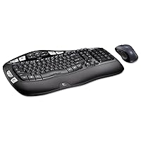 Logitech MK550 Wireless Desktop Set Keyboard/Mouse USB Black LOG920002555
