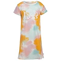 Lucky Brand Girls Short Sleeve Cotton Tshirt Dress Relaxed Fit With Tagless Interior