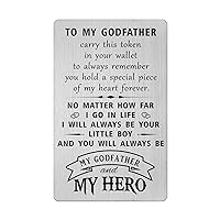 Godfather Proposal Gifts Wallet Card from Godson, Thank You Gifts for Godfather from Godson, Godfather Birthday Gift Fathers Day Cards from Godson, Christmas Ideas