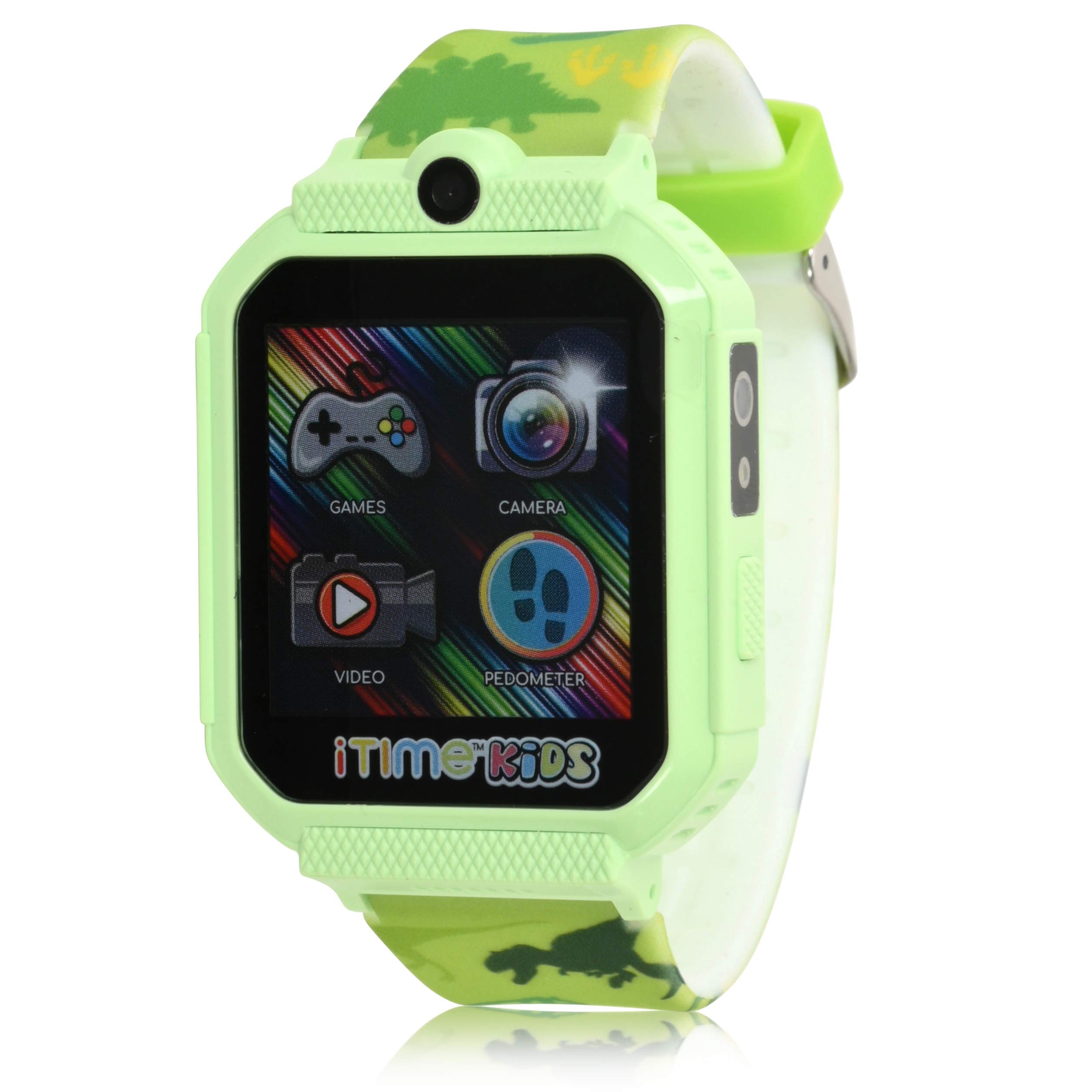 Smart Watch for Kids with Camera, Speaker, Body Temperature Sensor, Pedometer Step Counter, Stopwatch, Music Player, Calendar,