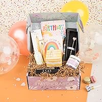 Birthday Box - Give the Gift of Self Care with Birthday Gift Box containing with 8 Wellness Birthday Gifts for Women - Perfect Unique Birthday Gift Ideas for their Special Day