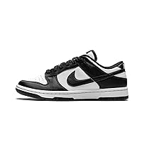 Nike Mens Dunk Low Retro DD1391 100 Black/White - Size 12.5
