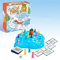 Winter Bunny Race Board Game - Action Adventure Game - Russian Language - 2-4 Players - Игры на Русском