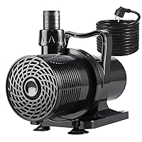 4755GPH Submersible Water Pump, 170W Pond Pump 33Ft Lift Height, Submersible Pump Pond with Power Cord 16Ft, Perfect for Waterfall, Water Fountain, Aquarium, Hydroponic
