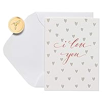Papyrus Blank Romantic Card (I Love You)