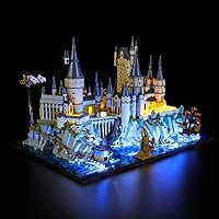 LIGHTAILING Light for Lego- 76419 Castle and Grounds - Led Lighting Kit Compatible with Lego Building Blocks Model - NOT Included The Model Set