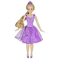 DecoPac Disney Princess Doll Signature Cake DecoSet Cake Topper, Plastic, Rapunzel, 11