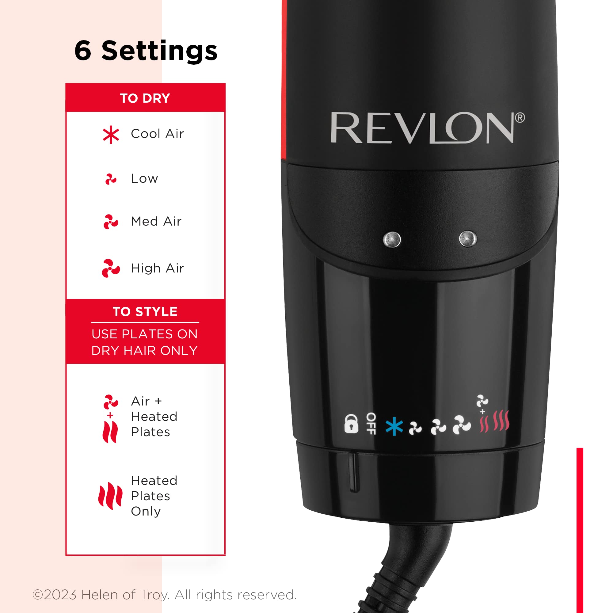 Revlon One-Step™ Air Straight, Black