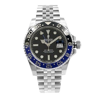 Rolex GMT-Master II GMT Black Dial Men's Watch 126710blnr