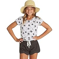 Billabong Girls' Big Knot It Tee, Cool Whip, XXS