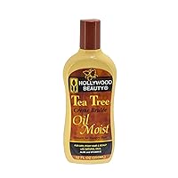 Hollywood Holly Wood Beauty Tea Tree Oil Moist for Dry, Itchy, & Scalp W/natural Oils, 12 Oz