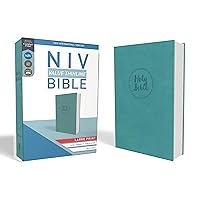 NIV, Value Thinline Bible, Large Print, Leathersoft, Teal, Comfort Print NIV, Value Thinline Bible, Large Print, Leathersoft, Teal, Comfort Print Imitation Leather