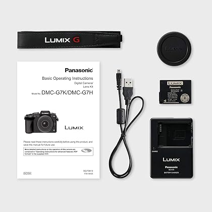 Panasonic LUMIX G7KS 4K Mirrorless Camera, 16 Megapixel Digital Camera, 14-42 mm Lens Kit, DMC-G7KS