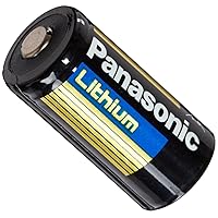Panasonic CR123A-12PK Lithium 3V Photo Lithium Battery, 0.67