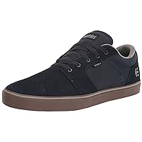 Etnies Mens Barge Skate Skate Sneakers Shoes Casual - Black