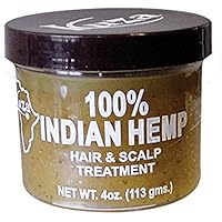 100% Indian Hemp Hair & Scalp Treatment 4oz