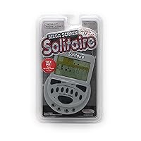 Mega Screen Handheld Solitaire Game - Klondike Style Video Play for Ages 8+