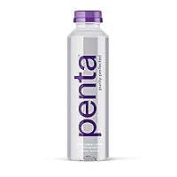 Penta Ultra-Purified Water, Oxygen Infused Natural pH Hydration, Solar-Powered 13 Step Purification Process,16.9 Fl Oz (Pack of 24)
