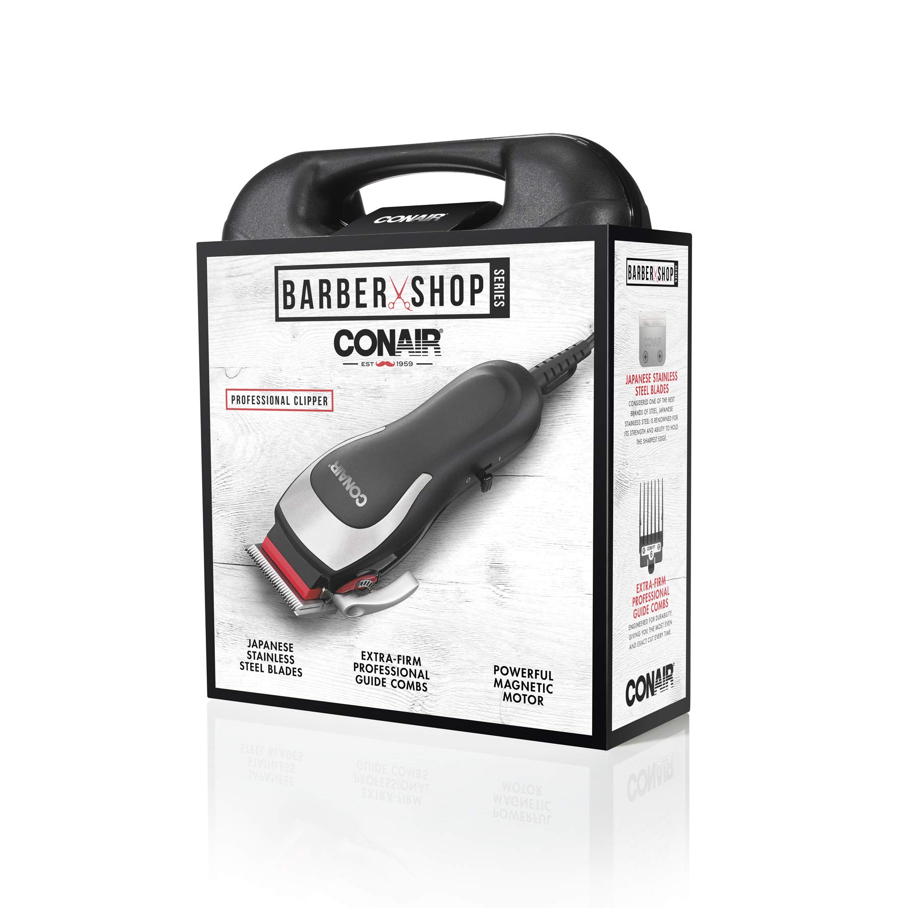 Conair Barber Hair Clippers, Barbershop Series Professional 20-Piece Hair Cutting Kit