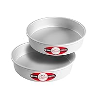 Fat Daddio's Anodized Aluminum Round Cake Pans, 2 Piece Set, 9 x 2 Inch Fat Daddio's Anodized Aluminum Round Cake Pans, 2 Piece Set, 9 x 2 Inch