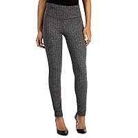 INC International Concepts Herringbone High Rise Leggings XX-Large Gray