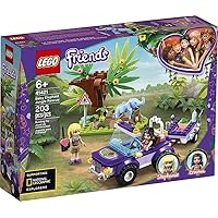 LEGO Friends Baby Elephant Jungle Rescue 41421 Adventure Building Kit; Animal Rescue Playset That Comes with a Toy Truck and Trailer, Plus Friends Emma and Stephanie (203 Pieces)