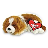 Original Petzzz Cavalier King Charles, Realistic, Lifelike Stuffed Interactive Pet Toy, Companion Pet Dog with 100% Handcrafted Synthetic Fur – Perfect Petzzz