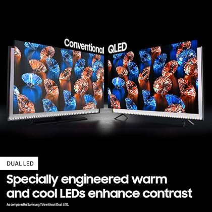 SAMSUNG 50-inch Class QLED Q60T Series - 4K UHD Dual LED Quantum HDR Smart TV with Alexa Built-in (QN50Q60TAFXZA, 2020 Model)