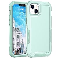 Phone booth Compatible with iPhone 14 Plus 6.7 inch, for iPhone 14 Max 6.7 inch, Three Layer Protection Case, TPU Hybrid Shockproof Ultra Thin Protective Case + P