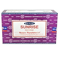 Satya Nag Champa Sunrise Incense Sticks - Box 12 Packs