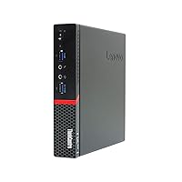 Lenovo ThinkCentre M700-TINY, Core i5-6500T 2.5GHz, 8GB RAM, 240GB Solid State Drive, Windows 10 Pro 64bit (Renewed)
