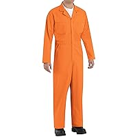 Red Kap Men's Twill Action Back Coverall