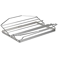 Norpro 275 Adjustable Roast Rack Nickel-plated, 11 inches, Silver