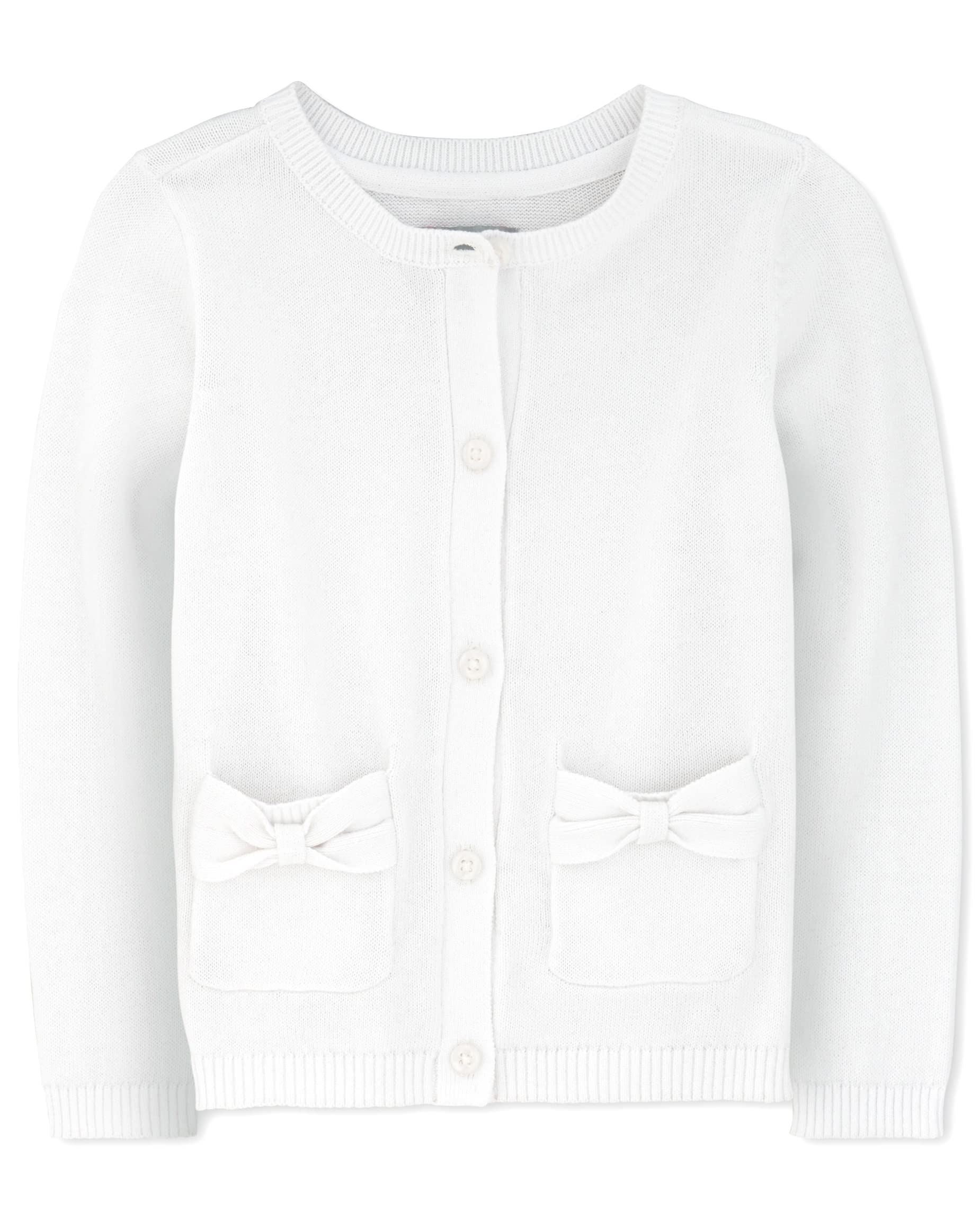 The Children's Place Baby Girls' and Toddler Bow Pocket Cardigan