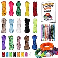 Innorock Paracord Friendship Bracelets Kit for Kids - Make Your Own Rope Bracelet with Charms for Boys and Girls Age 6 7 8 9 10 11 12 Years Old - DIY Arts and Crafts Activity for Teens Stuff